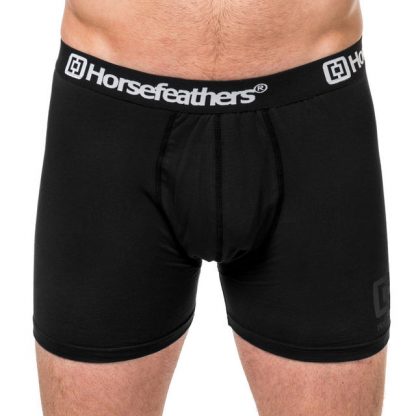 Horsefeathers boxerky Dynasty black