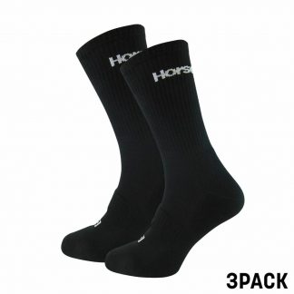 Pánské ponožky Horsefeathers Delete premium black 3Pack