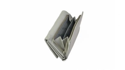 Dámská kožená peněženka Segali šedá 10035