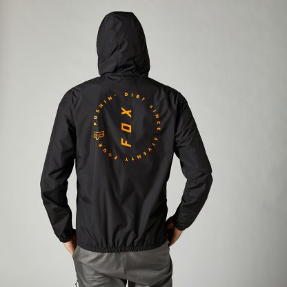 Pánská bunda Fox Clean up Windbreaker black