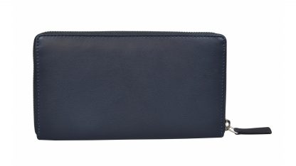Dámská kožená peněženka Segali modrá 7079