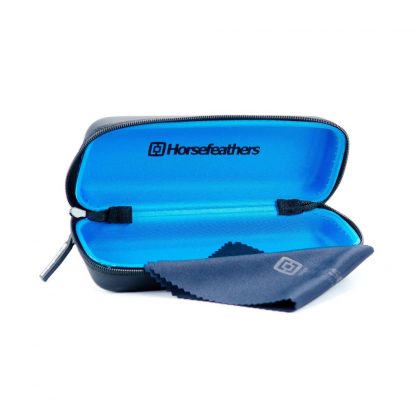 Horsefeathers sluneční brýle Merlin crystal/mirror blue polarized