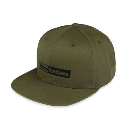 Horsefeathers kšiltovka Brook olive snapback