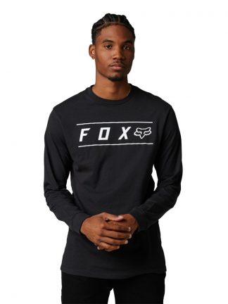 Pánské triko Fox Pinnacle Ls Premium Tee black