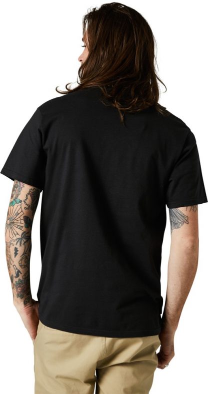 Pánské triko Fox Pinnacle Ss Premium tee blac/black