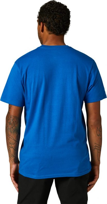 Pánské triko Fox Pinnacle Ss Premium Tee royal blue