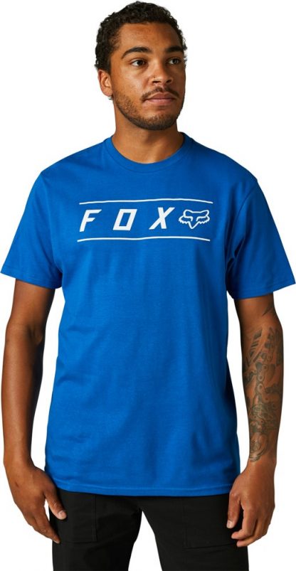 Pánské triko Fox Pinnacle Ss Premium Tee royal blue