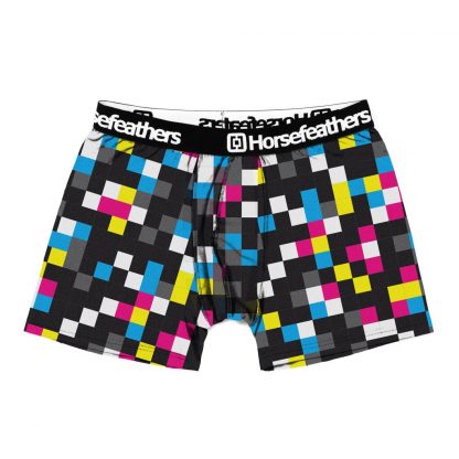 Boxerky Horsefeathers cmyk check