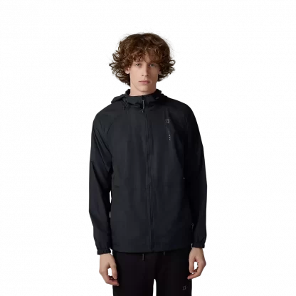 Pánská bunda větrovka Fox Windbreaker Base Over black