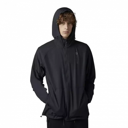 Pánská bunda větrovka Fox Windbreaker Base Over black