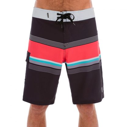 Horsefeathers boardshorts plavky Kole red dawn