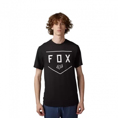 Pánské triko Fox Shield Tech black