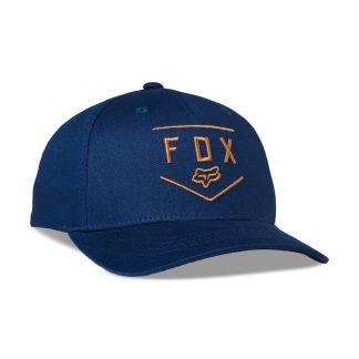 Dětská kšiltovka Fox Yth Shield 110 Snapback Hat Deep Cobalt OS