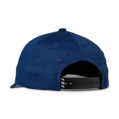 Dětská kšiltovka Fox Yth Shield 110 Snapback Hat Deep Cobalt OS