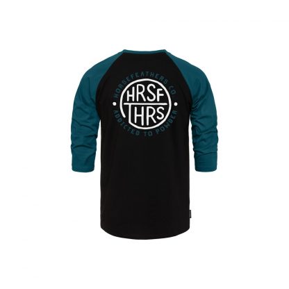 Horsefeathers Triko Circle Raglan LS – corsair