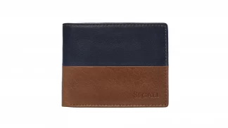 Pánská peněženka kožená Segali 80892 cognac/blue