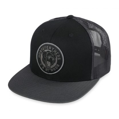 Pánská kšiltovka Irvin black trucker