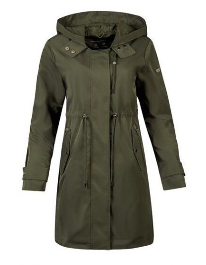 Dámská zelená parka Cross 81252-015