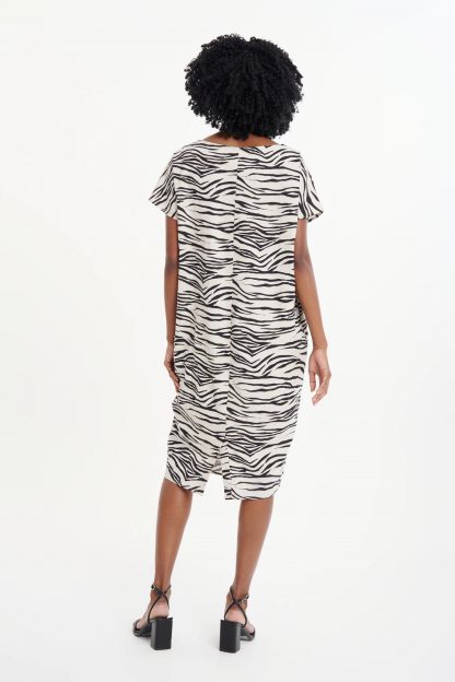 Letní šaty Greenpoint vzor zebra