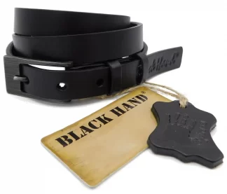 Dámský kožený pásek Black Hand