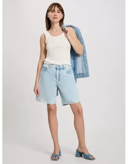 Dámské široké riflové kraťasy Cross jeans Mila A 704-006