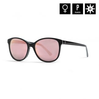 Dámské Sluneční brýle Chloe – gloss black/mirror rose