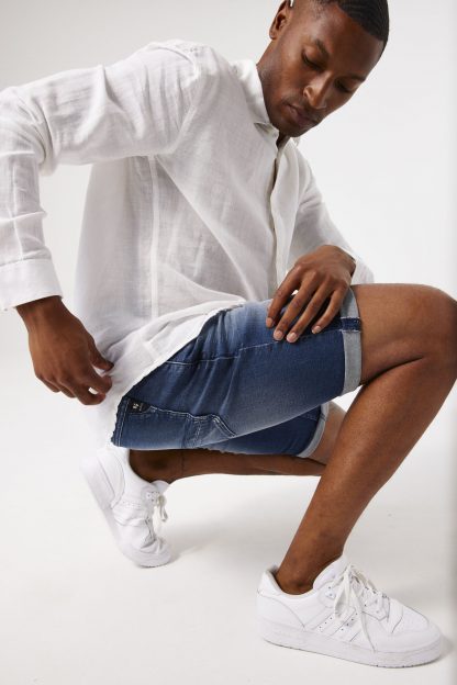 Pánské kraťasy šortky Garcia jeans Russo 615 8185 tmavě modré