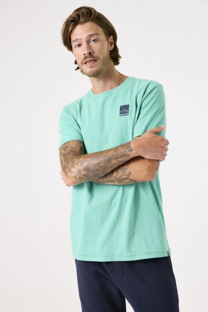Pánské triko Garcia jeans mint green