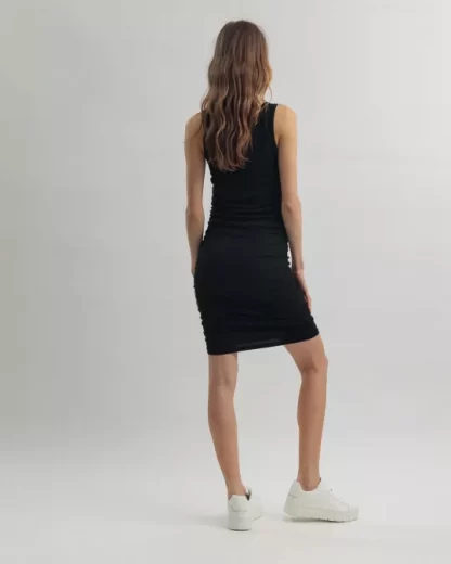 Dámské černé šaty Devergo 9585