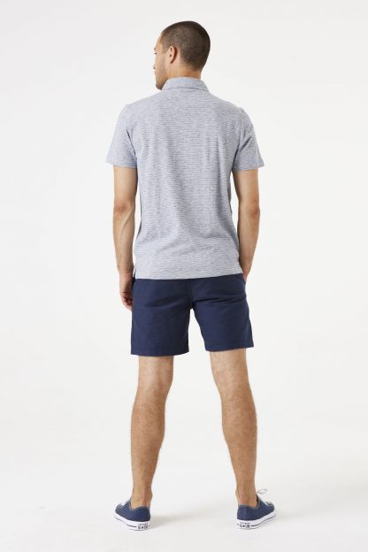 Pánské modré polo Garcia stripe blue