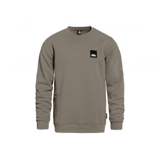 Horsefeathers Mikina Dunk – taupe