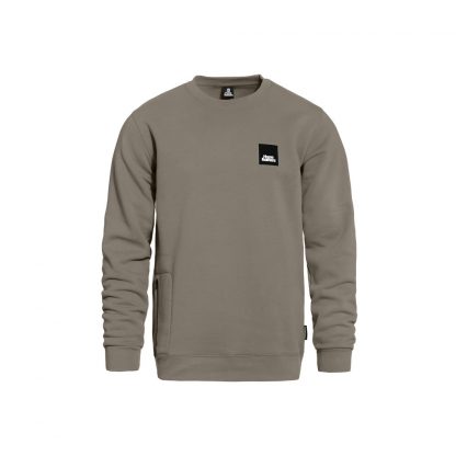 Horsefeathers Mikina Dunk – taupe