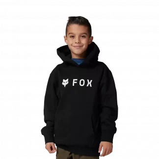Dětská mikina Fox Absolute fleece PO black YXL