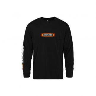Horsefeathers pánské Triko Raceway LS – black