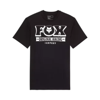 Pánské triko Fox Banner ss Prem black