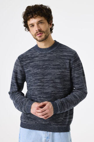 Pánský svetr Garcia jeans tmavě modrý