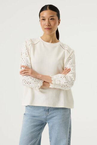 Dámská bílá mikina Garcia jeans O260061