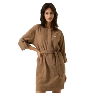 Dámské hnědé šaty Garcia jeans O260083