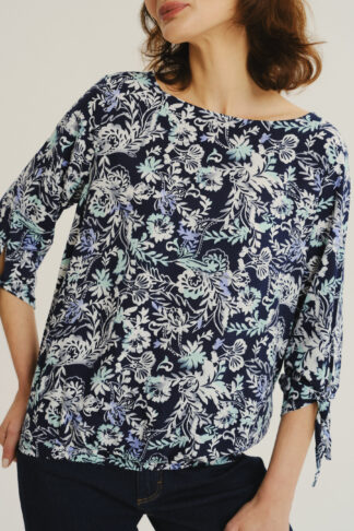 Viskózová halenka Greenpoint s květinovým vzorem