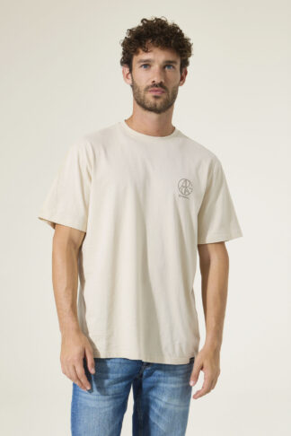 Pánské tričko Garcia jeans krémové P261203