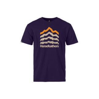 Horsefeathers Triko Landform - royal blue