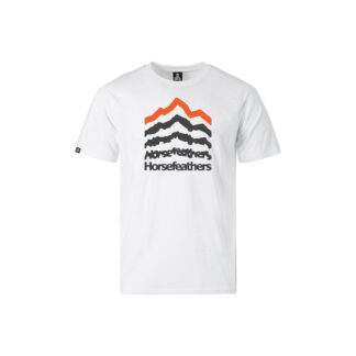 Horsefeathers Triko Landform - white