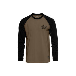 Horsefeathers Funkční triko Shank LS - fossil