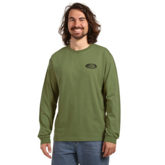 Horsefeathers Triko Junky LS – sage